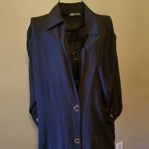 Zara tunic blouse size s